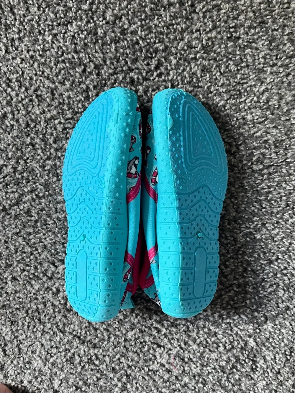 Kids Aqua Water Shoes - Turquoise & Pink. Brand new, no tags